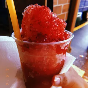 Strawberry Raspado