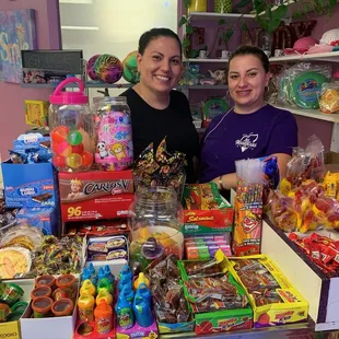 Elizabeth and Adrianna. They are sisters, and they own and operate the business. They are really nice!