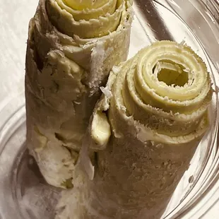 Rolled ice cream
