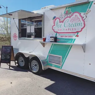 an ice cream truck