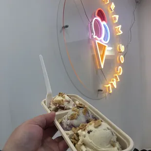 Ice cream flight!