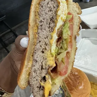 Brunch burger