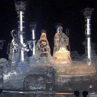 Nativity Scene in ICE!