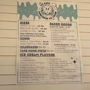 Menu!