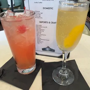 The "Ice House" &amp; French 75.