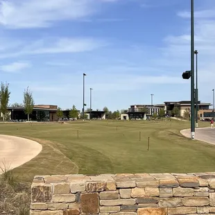 a view of a golf course