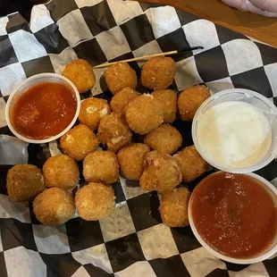 Hot pepper cheese balls