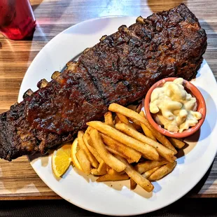This is their 2022 Restaurant Week St. Louis Ribs entrée without the basket cover.  Photo taken January 17, 2022.