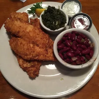 Fried Flounder Dinner