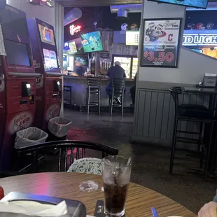 View from the back room