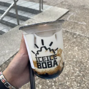 Dirty Boba Latte