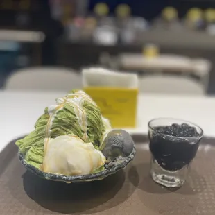 Matcha snow - small