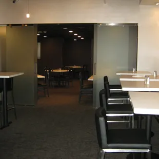 Madison Room is a private room seating up to 60 guest.