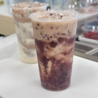 red bean latte