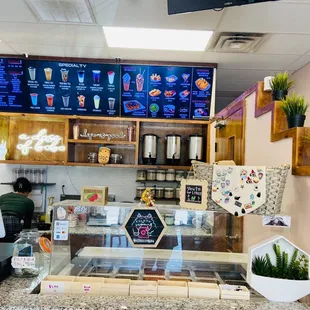menus on the wall