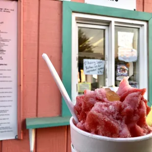 Red Raspberry with sweet cream. August 2021.