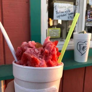 Red Raspberry with sweet cream. August 2021.