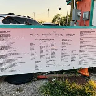 Menu August 2021