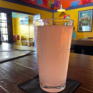 Grapefruit seltzer