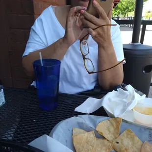 Riva finishing queso dip