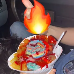 He got the &quot;Iced cube special&quot;