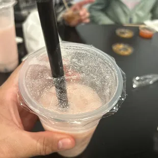 Powder residue in yakult :(