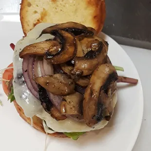 Sautee swiss mush/onion anyone?