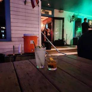 Drinks! The kasey and litz