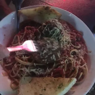 Spaghetti and Meatballs
