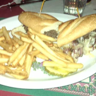 French Onion Philly Sandwich