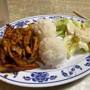 The portion size is very tiny.