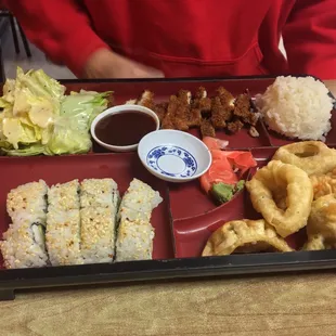 Chicken Katsu Bento Box.