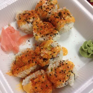 Spicy California roll!