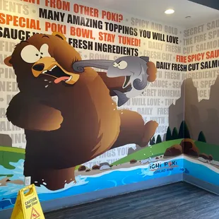 Cool pic right at the door