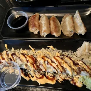 Gyoza Crunch Roll