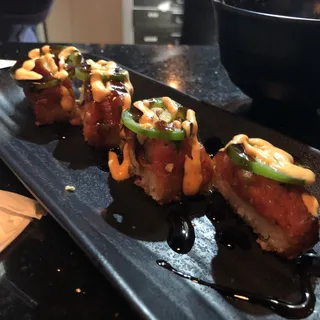 Crispy Rice with Tuna