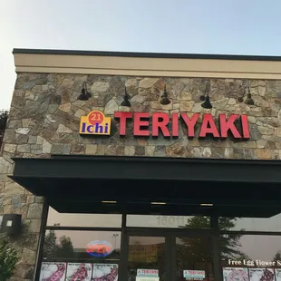 Teriyaki was ok