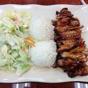 Chicken teriyaki (T1) ($7.75 dinner)