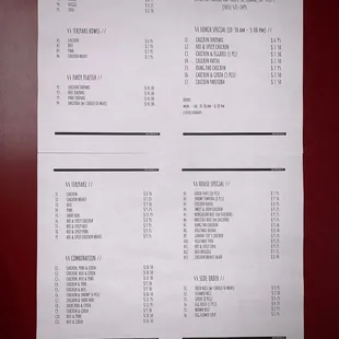 ICHI TERIYAKI 25 MENU