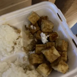 Tofu teriyaki