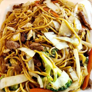 Pork yakisoba