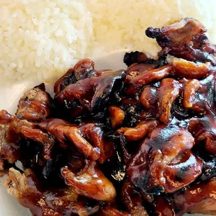 Pork teriyaki