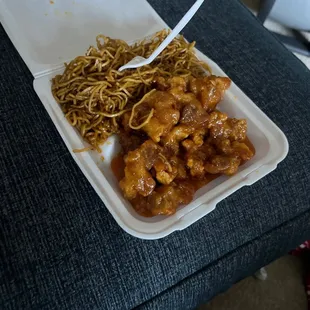 Orange chicken