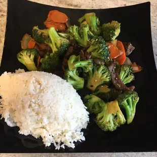 brocolli beef dish!