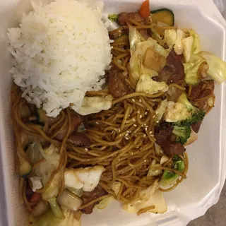 Chicken Yakisoba