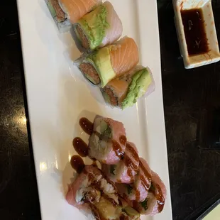 Fashion roll (I think) and Mexican roll