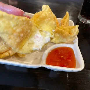 Toasty not soggy, sweet and creamy consistency.  No crumbling cream cheese here.  #ASMR ready  the whole restaurant heard my bite.