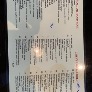 All you can eat dinner menu 5/21