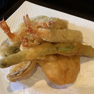 Shrimp Tempura Entree