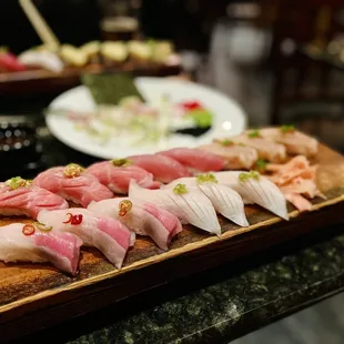 Hamachi Toro, Hamachi, Binnaga, O&apos;toro, Maguro